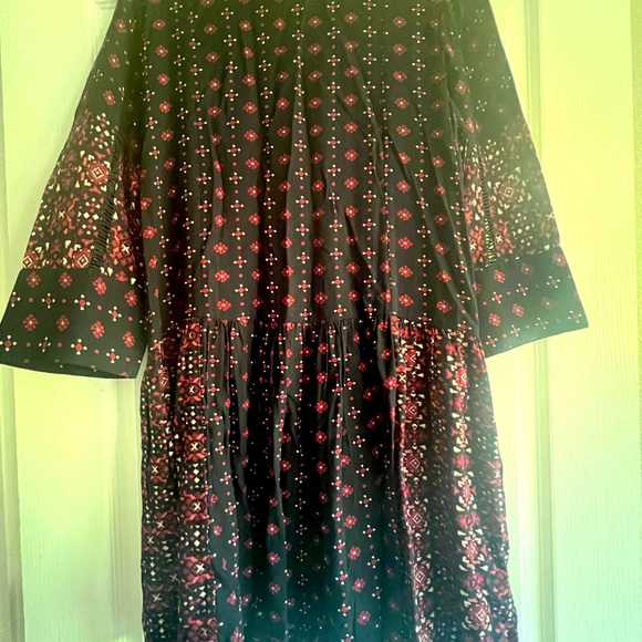 Like New Anthropologie Vanessa Virginia Kaleidoscope embroidered dress M Medium - Picture 3 of 5